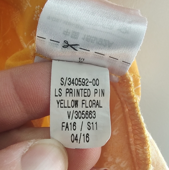 Old Navy Women's Medium Yellow White Floral Short Sleeve Long Sleeve Mini Dress - Picture 7 of 9